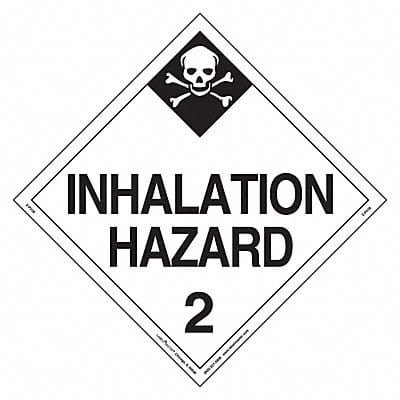 DOT Container Placard Vinyl PK25 DOT Container Placard Vinyl PK25