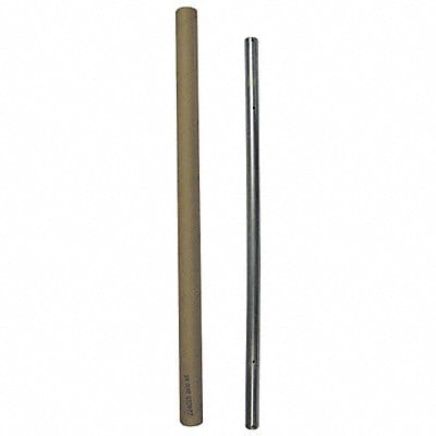 Hand Truck Axle Kit 500 lb Steel Silver