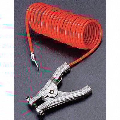 Coil Ground Wire Hand Clp Terminal 10ft