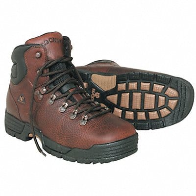 6-Inch Work Boot W 9 Brown PR
