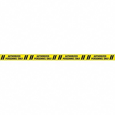 Floor Tape Black/Yellow 3 inx60 ft Roll