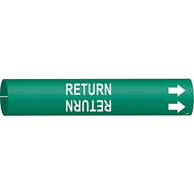Pipe Marker Return 4/5 in W