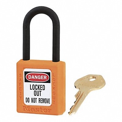 Lockout Padlock KA Orange 1-3/4 H