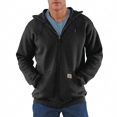HOODED ZIP SWEATSHIRT BLOCK REGULAR 4XL
