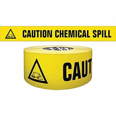 Barricade Tape Yellow 500 ft L 3 in Barricade Tape Yellow 500 ft L 3 in