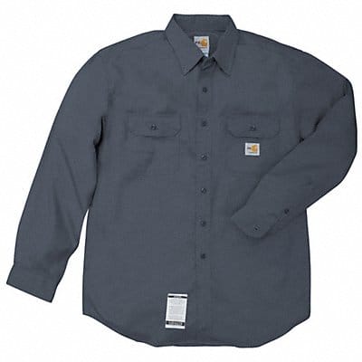 E6404 FR Long Sleeve Shirt Navy M Button E6404 FR Long Sleeve Shirt Navy M Button