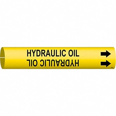 Pipe Mrkr Hydraulc Oil 13/16in H 4/5in W