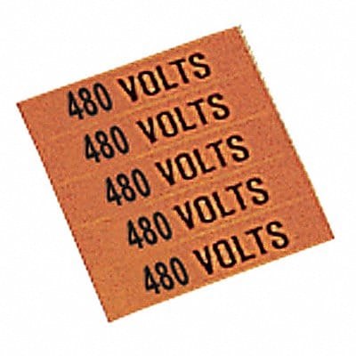 Conduit and Voltage Marker 480 Volts PK5