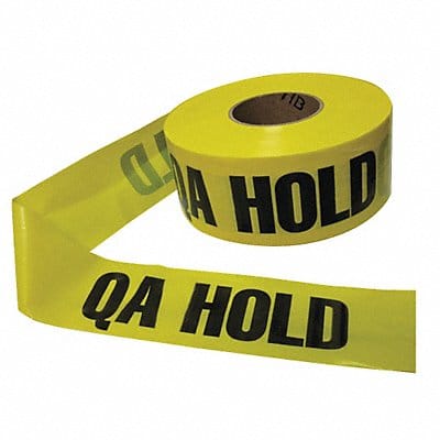 Barricade Tape Yellow 1 000 ft L 3 in