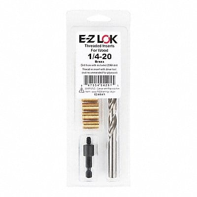 Threaded Insert for Wood