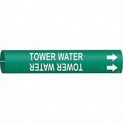 Pipe Markr Tower Water 13/16in H 4/5in W