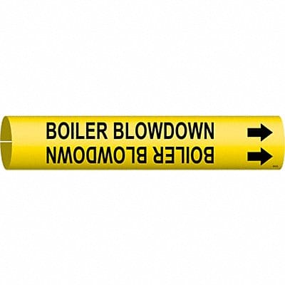 Pipe Mrkr Boilr Blwdwn 13/16in H 4/5in W