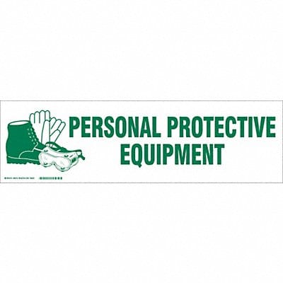 Label 7 in x 24 in Polyester