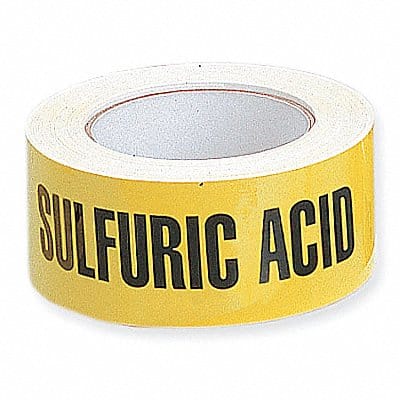 Pipe Marker Sulfuric Acid 2 in W
