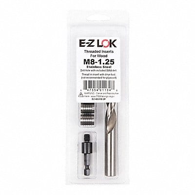 Threaded Insert for Wood