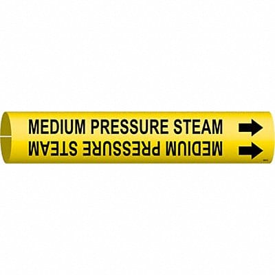 Pipe Markr Medium Pressure Steam 7/8in H