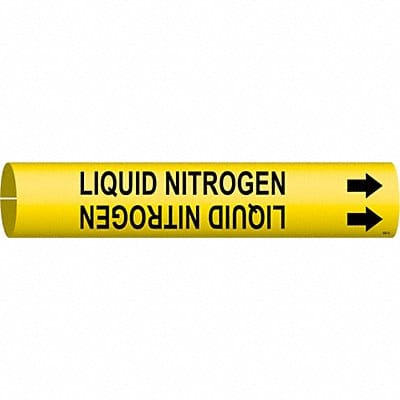Pipe Mrkr Lquid Nitrgn 13/16in H 4/5in W