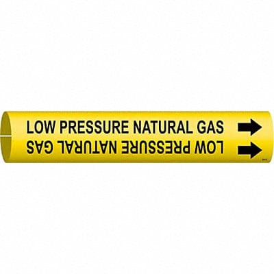 Pipe Marker Low Pressure Natural Gas
