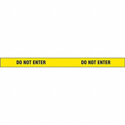 Barricade Tape Yellow/Black 180ft x 2 In