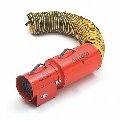 Confined Space Fan Orange 11 W