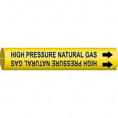 Pipe Marker High Pressure Natural Gas Pipe Marker High Pressure Natural Gas