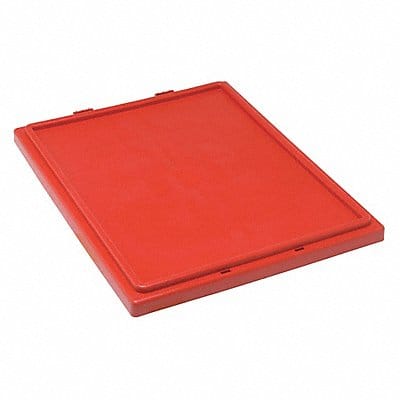 E1888 Lid Red Polyethylene 19 1/2 in