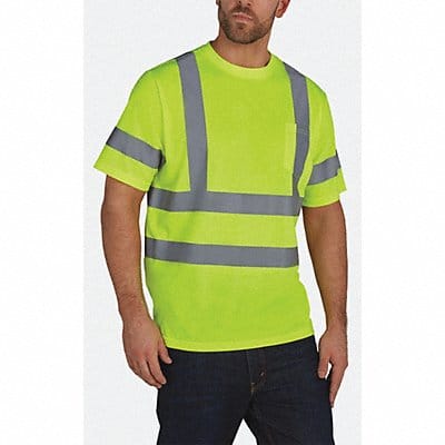 Short Sleeve T-Shirt Lime 100 per. PET L