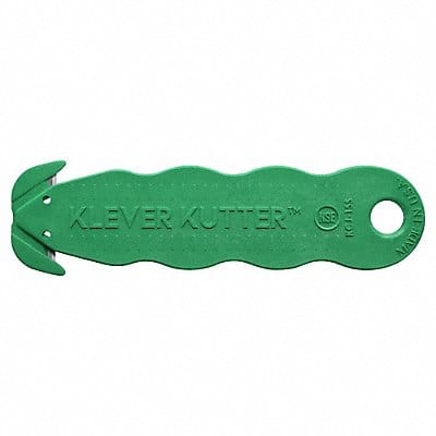 Safety Cutter Green Handle SS Blade