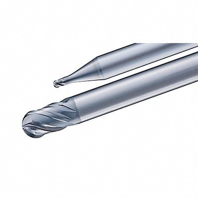 Ball End Mill 1/4 Milling dia L 3 1/2