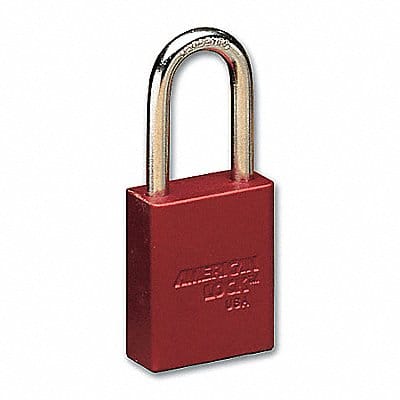 E7787 Lockout Padlock KA Red 1-7/8 H PK12 E7787 Lockout Padlock KA Red 1-7/8 H PK12