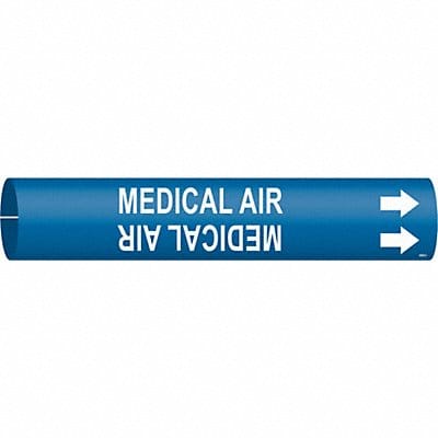 Pipe Marker Medical Air 2 in W