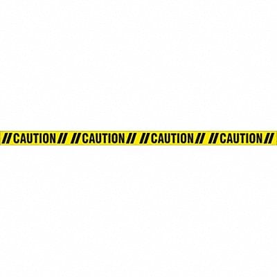 Floor Tape Black/Yellow 3 inx60 ft Roll