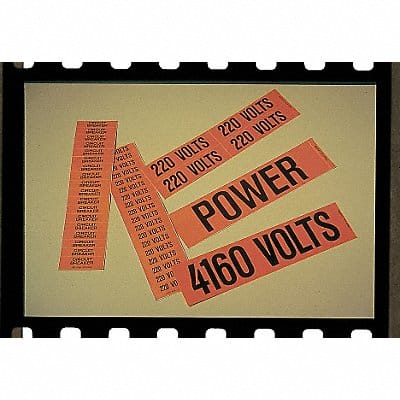 Conduit and Voltage Marker 240 Volts PK5