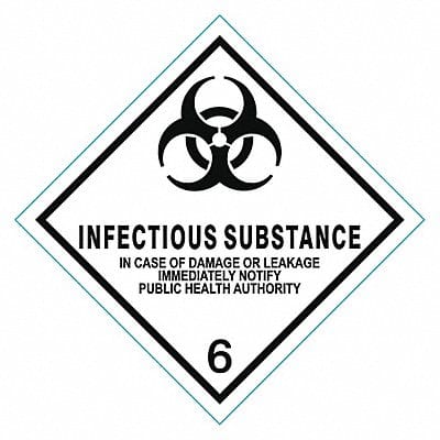 DOT Container Label 4 Label W PK250