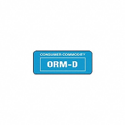 Label ORM-D-Air PK500