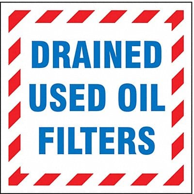 DOT Handling Label Waste 6 Label W PK25