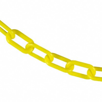 E1225 Plastic Chain 300 ft L Yellow