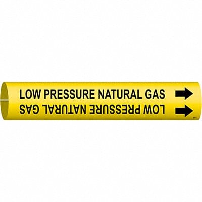 Pipe Mrkr Low Pressure Natural Gas 2in H