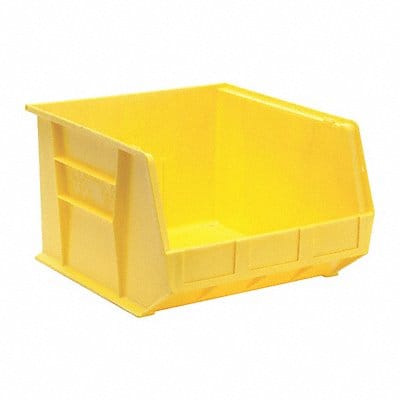 F0611 Hang and Stack Bin Yellow PP 11 in