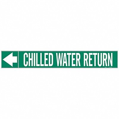 Pipe Mrkr Chilled Watr Return 2in H