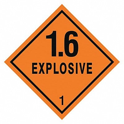 DOT Container Label 4 Label W PK100