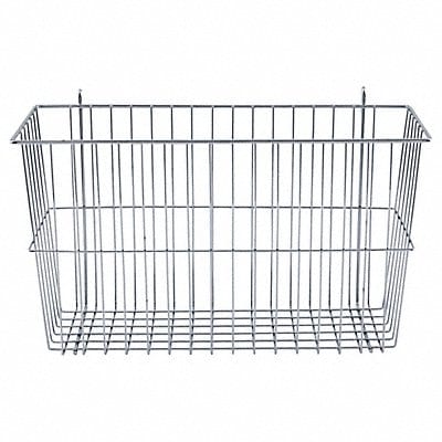Wire Basket 7 1/2inx10inX17 3/8in Silver