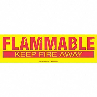 Label 7 in x 24 in Polyester