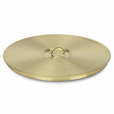 Test Pan Cover Brass 8 In Lifting Ring