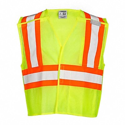 E6648 Breakaway Hi Vis Vest Class 2 5XL Lime