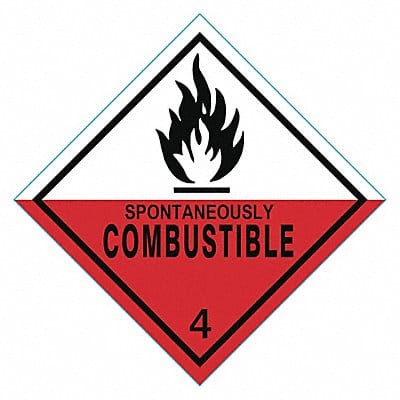 DOT Container Label 4 Label W PK25