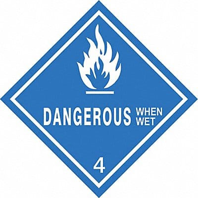 DOT Container Label 4 Label W PK100