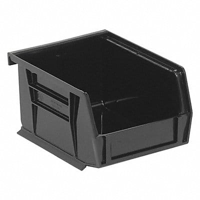 F0598 Hang and Stack Bin Black PP 3 in F0598 Hang and Stack Bin Black PP 3 in