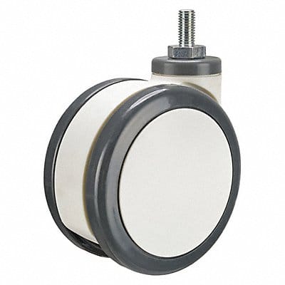 Twin-Wheel Threaded Stem Caster 4