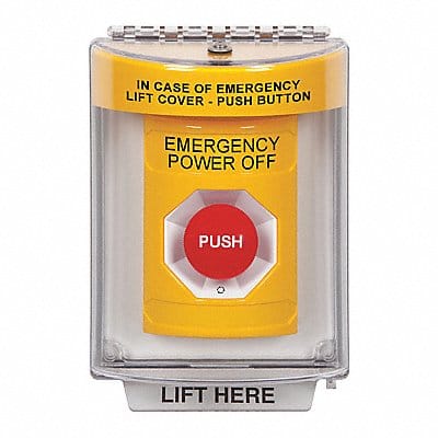 Emergency Power Off Push Button 2-7/8 D